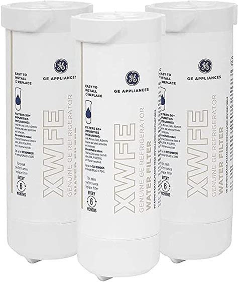 Find helpful customer reviews and review ratings for Overbest XWF Replacement for GE XWF Refrigerator Water Filter, 3 Pack (Not XWFE) at Amazon. . Ge xwfe water filter 3 pack amazon
